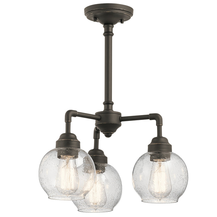 Kichler 43992 Niles 3-lt Chandelier / Semi Flush