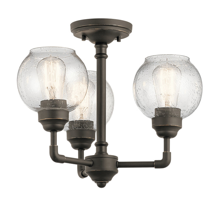 Kichler 43992 Niles 3-lt Chandelier / Semi Flush