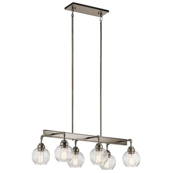 Kichler 43994 Niles 6-lt Linear Chandelier