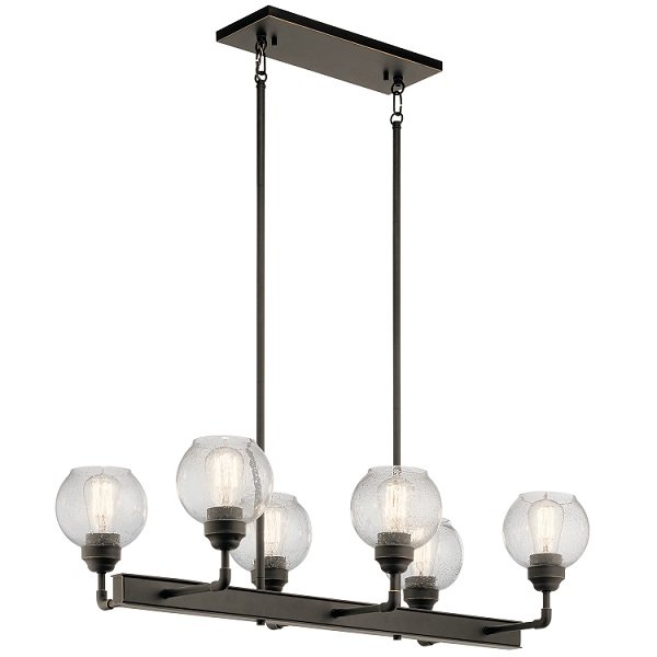 Kichler 43994 Niles 6-lt Linear Chandelier