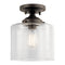 Kichler 44033 Winslow 1-lt 9" Semi Flush