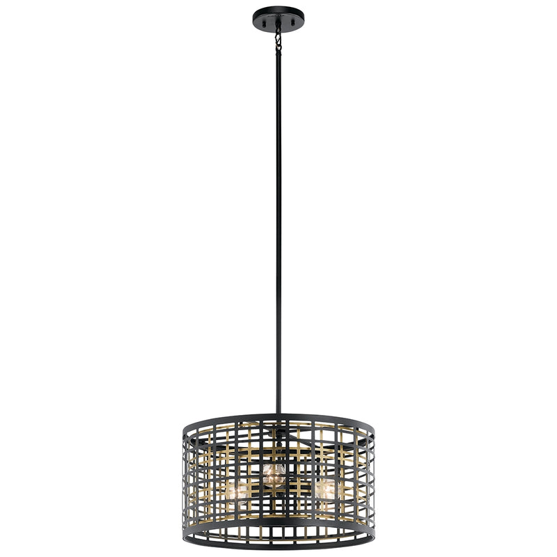 Kichler 44075 Aldergate 3-lt Pendant/Semi Flush