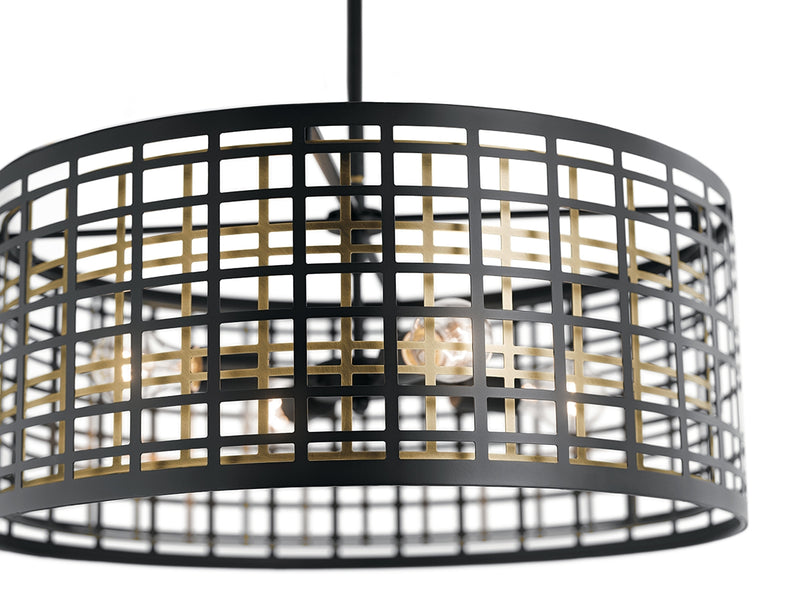 Kichler 44076 Aldergate 4-lt Chandelier/Pendant