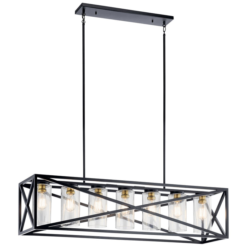 Kichler 44082 Moorgate 7-lt 48" Linear Chandelier