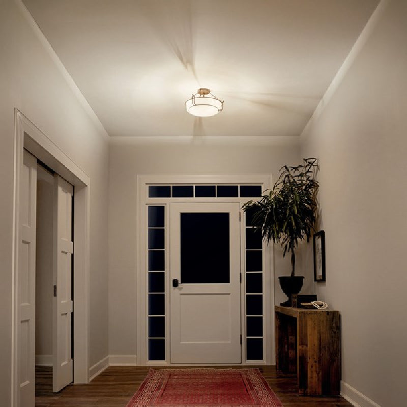 Kichler 44085 Alkire 3-lt 17" Semi Flush