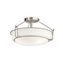 Kichler 44085 Alkire 3-lt 17" Semi Flush