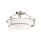 Kichler 44085 Alkire 3-lt 17" Semi Flush