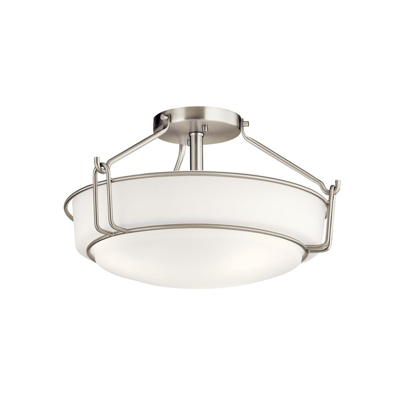 Kichler 44085 Alkire 3-lt 17" Semi Flush