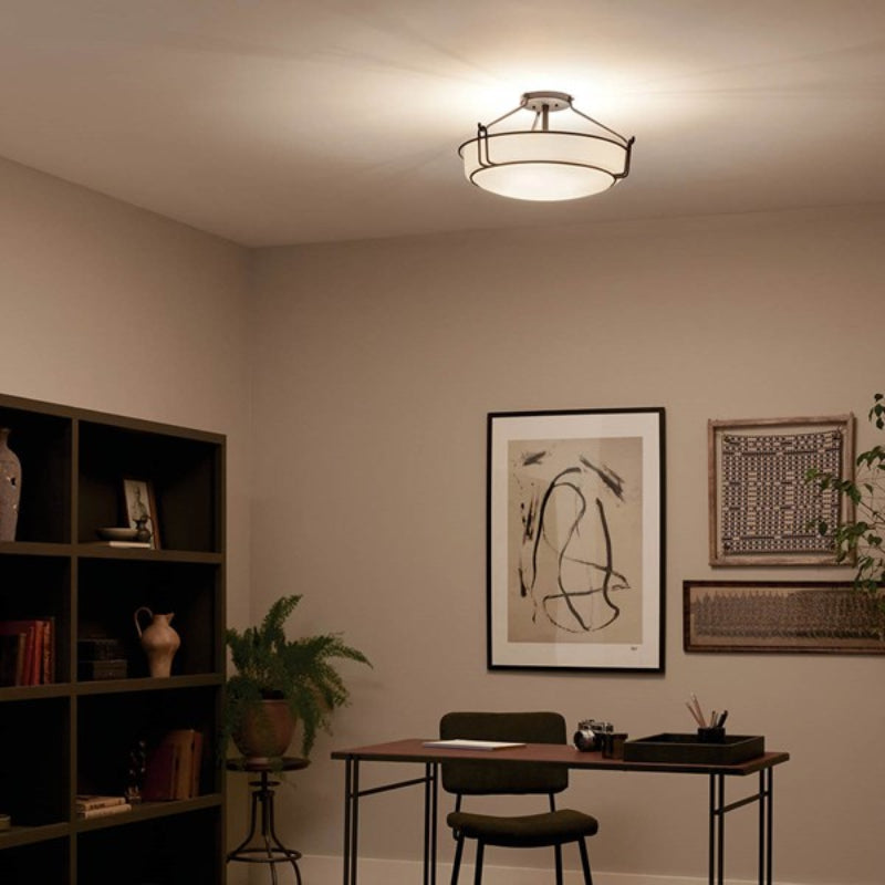 Kichler 44086 Alkire 4-lt 22" Semi Flush