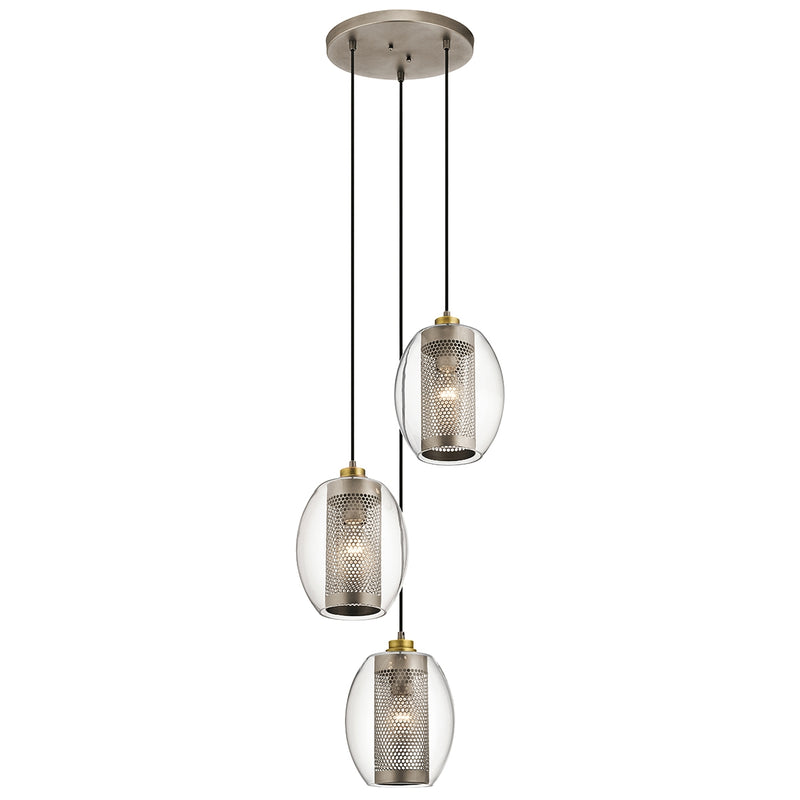 Kichler 44103 Asher 3-lt Pendant