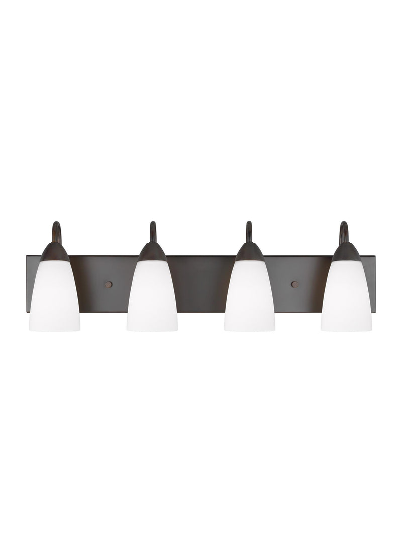Generation 4420204EN3 Seville 4-lt 28" LED Wall / Bath