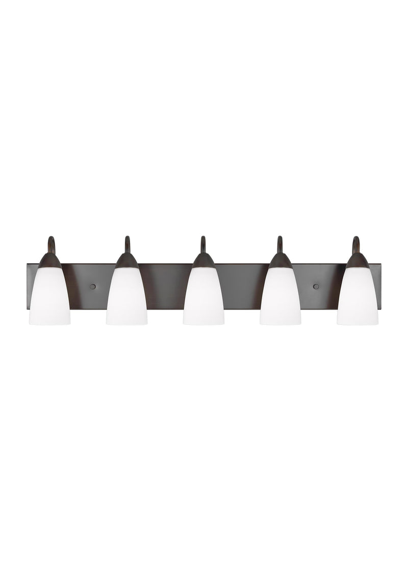 Generation 4420205EN3 Seville 5-lt 36" LED Wall / Bath