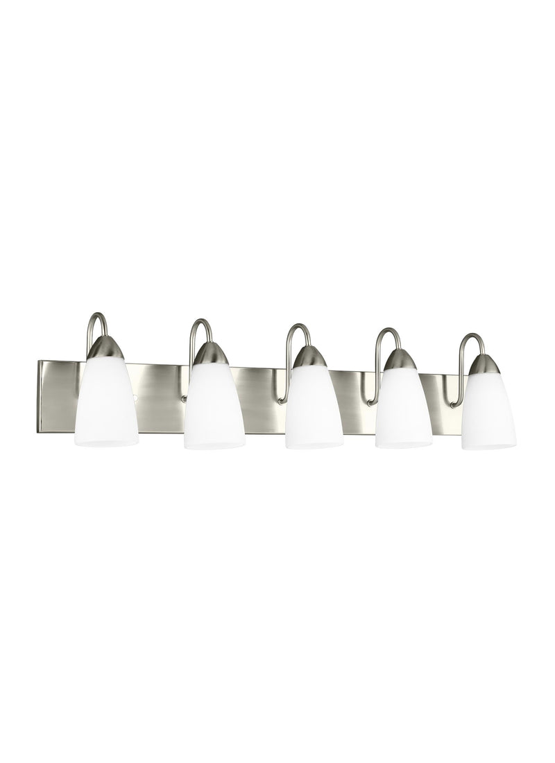 Generation 4420205EN3 Seville 5-lt 36" LED Wall / Bath