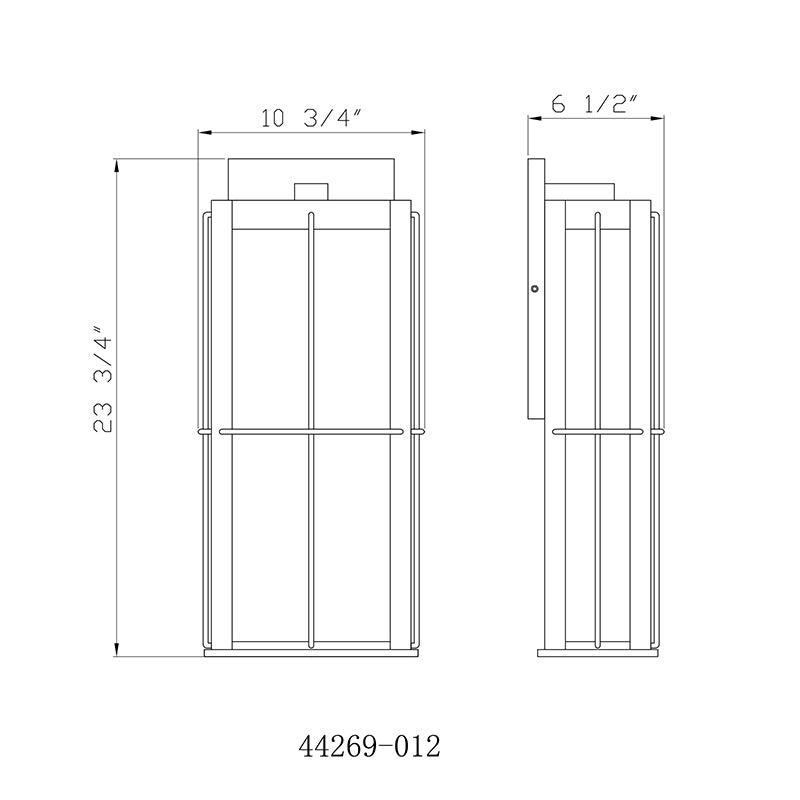 Eurofase 44269 Bensa 1-lt 24" Tall LED Outdoor Wall Lantern