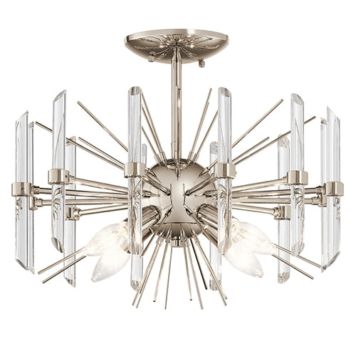 Kichler 44277 Eris 4-lt Semi Flush