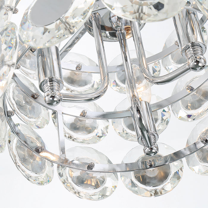 Eurofase 44284 Perrene 3-lt 12" Small Chandelier