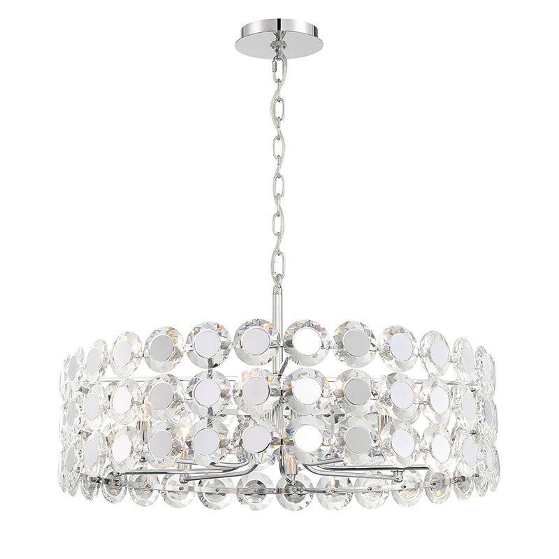 Eurofase 44286 Perrene 8-lt 32" Large Chandelier