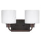 Sea Gull 4428802 Canfield 2-lt 14" Wall / Bath Light