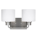 Sea Gull 4428802EN3 Canfield 2-lt 14" LED Wall / Bath Light