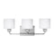 Sea Gull 4428803 Canfield 3-lt 23" Wall / Bath