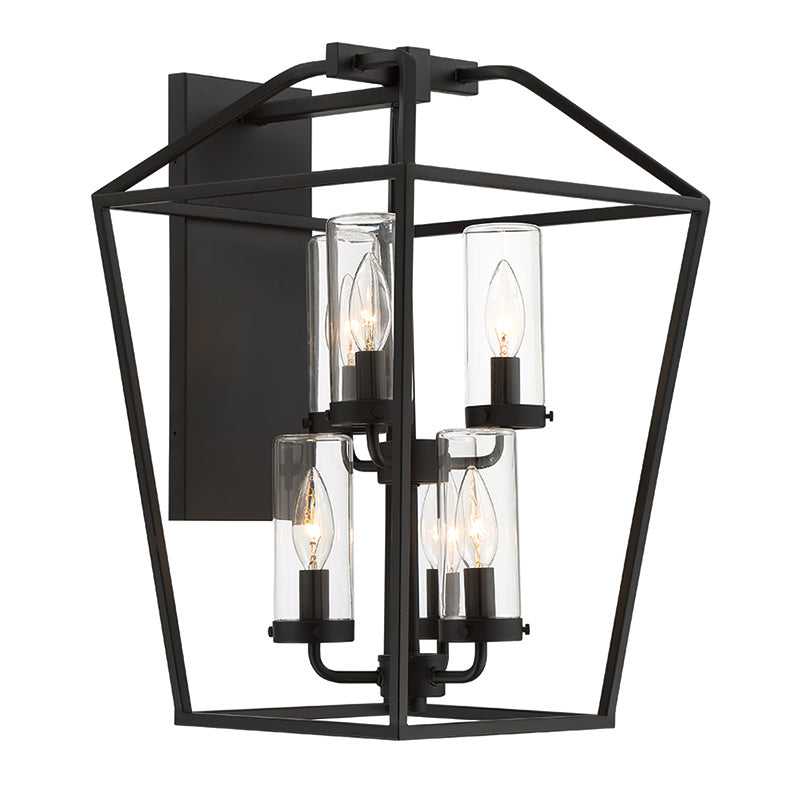 Eurofase 44307 Bastille 6-lt 20" Tall Outdoor Wall Sconce