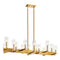 Kichler 44317 Cleara 14-lt 53" Linear Chandelier