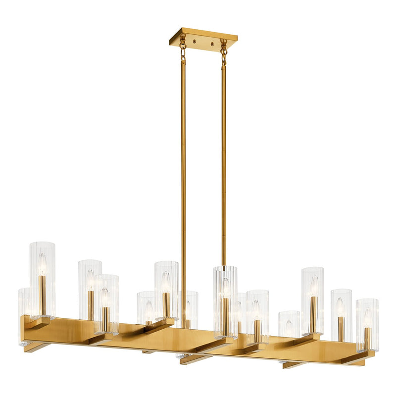 Kichler 44317 Cleara 14-lt 53" Linear Chandelier