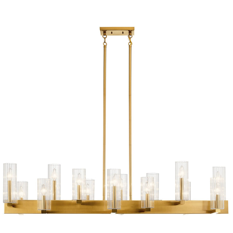 Kichler 44317 Cleara 14-lt 53" Linear Chandelier