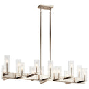 Kichler 44317 Cleara 14-lt 53" Linear Chandelier