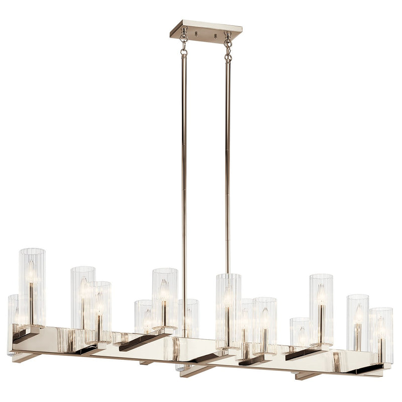 Kichler 44317 Cleara 14-lt 53" Linear Chandelier