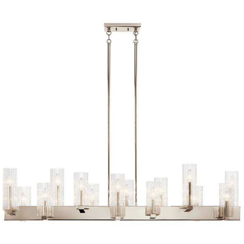 Kichler 44317 Cleara 14-lt 53" Linear Chandelier