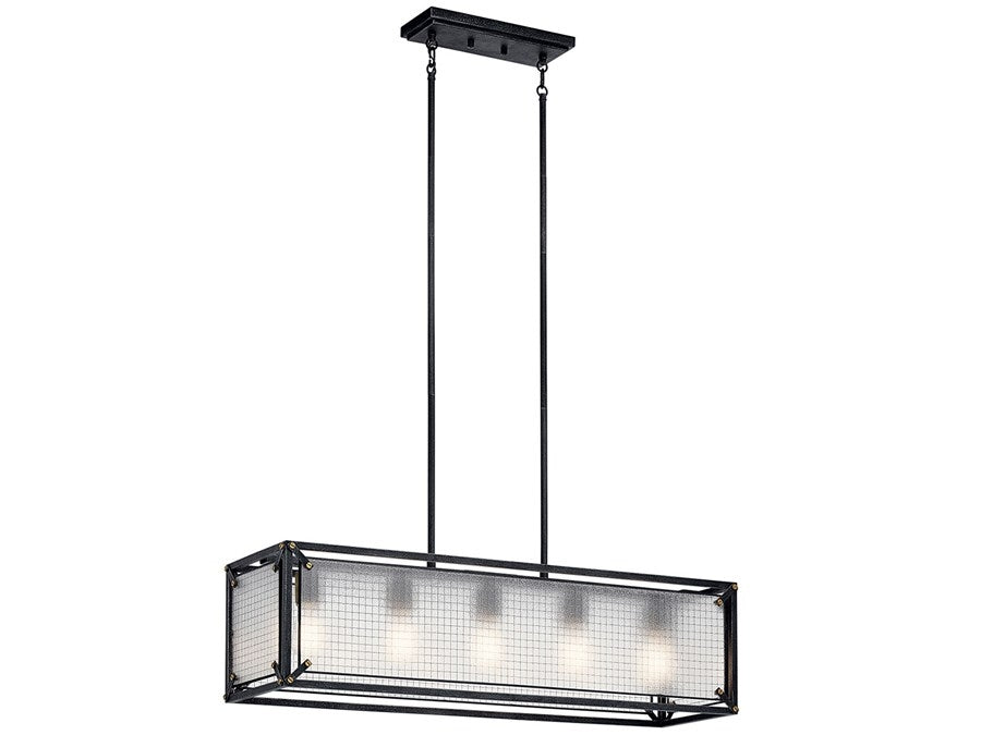 Kichler 44333 Steel 5-lt Linear Chandelier