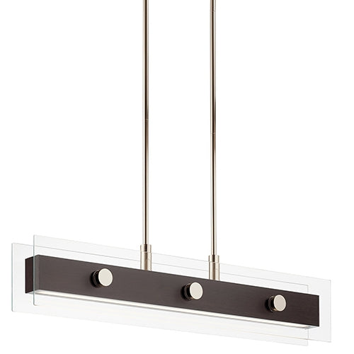 Kichler 44340 Tig 5-lt 34" LED Linear Chandelier