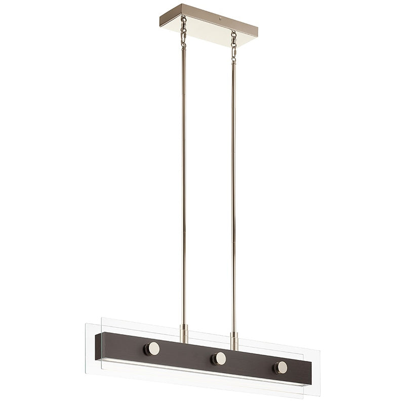 Kichler 44340 Tig 5-lt 34" LED Linear Chandelier