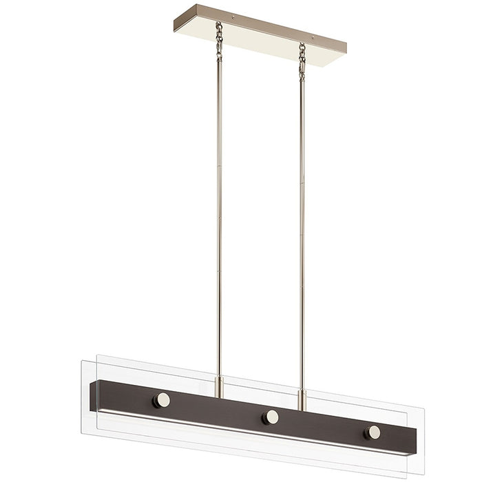 Kichler 44344 Tig 6-lt 44" LED Linear Chandelier