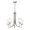 Kichler 44377 Valserrano 5-lt 24" Chandelier with Satin Etched Glass