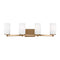 Sea Gull 4439104 Hettinger 4-lt 29" Bath Light