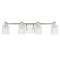 4439804EN3 Norwood 4-lt 34" LED Wall / Bath Sconce