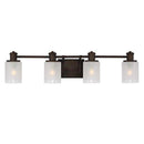 4439804EN3 Norwood 4-lt 34" LED Wall / Bath Sconce