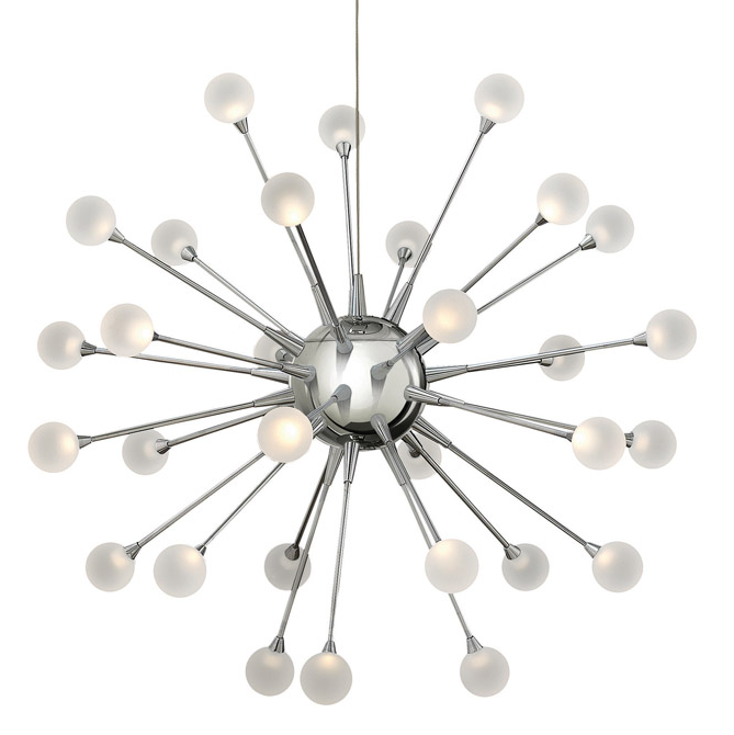 Fredrick Ramond FR44413 Impulse 30-lt 24" LED Chandelier