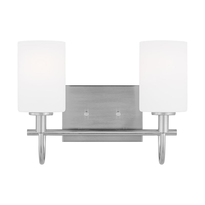 Visual Comfort 4457102EN3 Oak Moore 2-lt 14" LED Bath Light