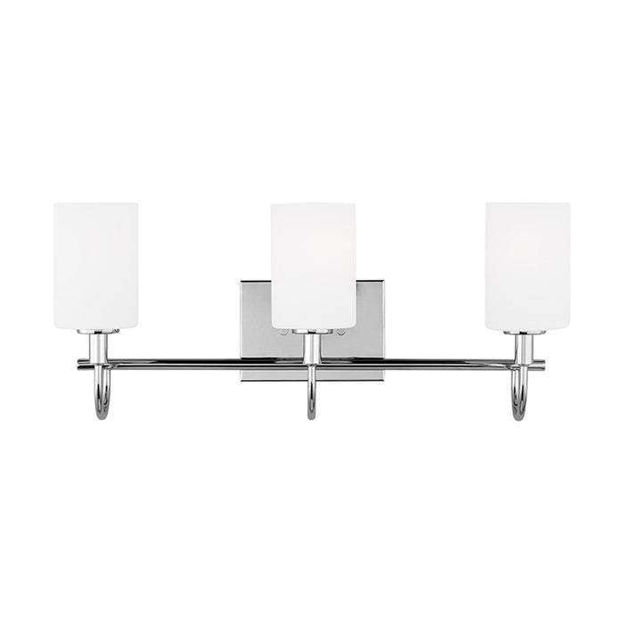 Sea Gull 4457103 Oak Moore 3-lt 24" Bath Light
