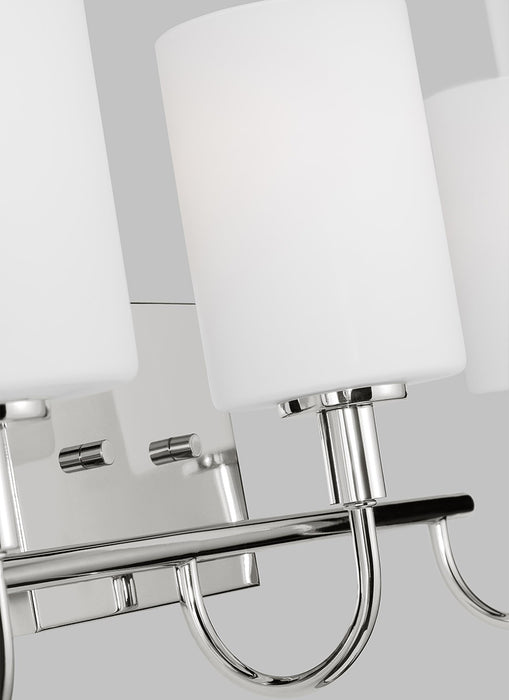 Sea Gull 4457103 Oak Moore 3-lt 24" Bath Light