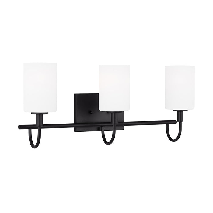 Sea Gull 4457103 Oak Moore 3-lt 24" Bath Light