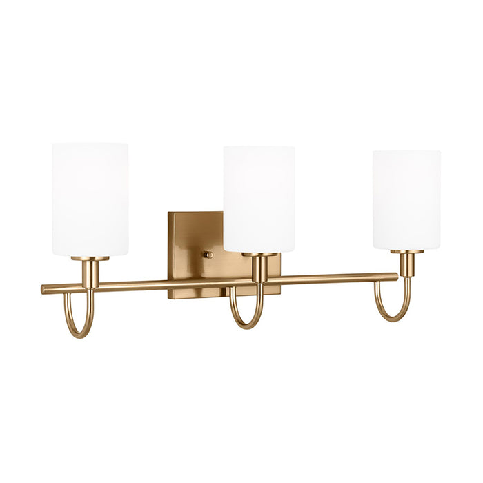 Sea Gull 4457103 Oak Moore 3-lt 24" Bath Light