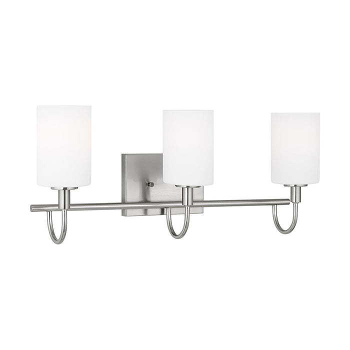 Sea Gull 4457103 Oak Moore 3-lt 24" Bath Light
