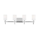 Sea Gull 4457104EN3 Oak Moore 4-lt 34" LED Bath Light