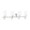 Sea Gull 4457104EN3 Oak Moore 4-lt 34" LED Bath Light