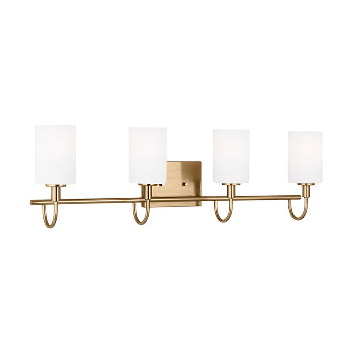 Visual Comfort 4457104EN3 Oak Moore 4-lt 34" LED Bath Light