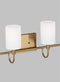 Sea Gull 4457104EN3 Oak Moore 4-lt 34" LED Bath Light